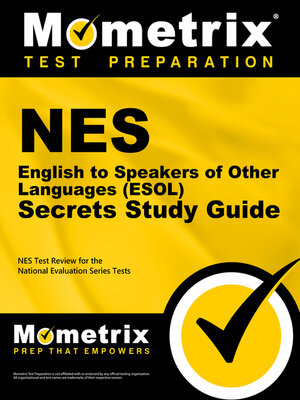 cover image of NES English to Speakers of Other Languages Secrets Study Guide